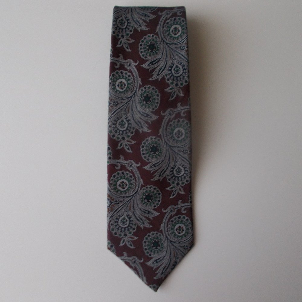 BERT PULITZER SILK Men's Tie L 57" W 3 3/4"